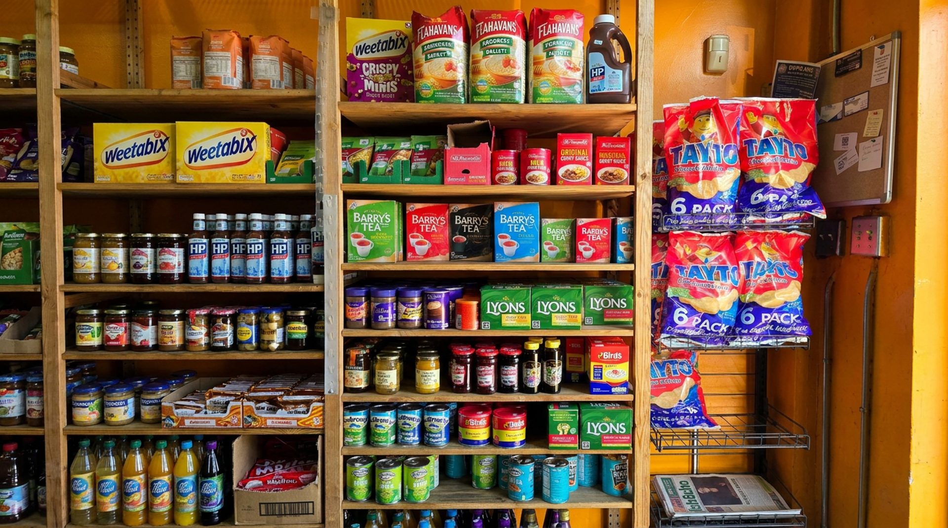 Irish and UK groceries