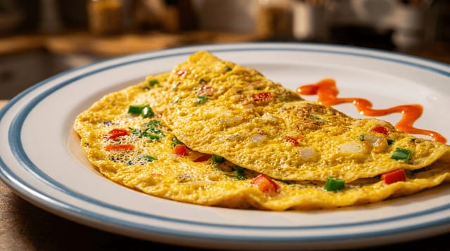 Plain Omelette.